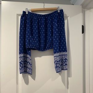 PacSun off shoulder top